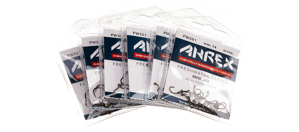 AHREX Hooks - Mini Jig Barbless FW551 - Sportinglife Turangi
